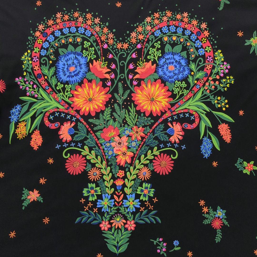 【専用】◎未使用　TOKUKO 1er VOL　チュニック　お花　トリム　ハート