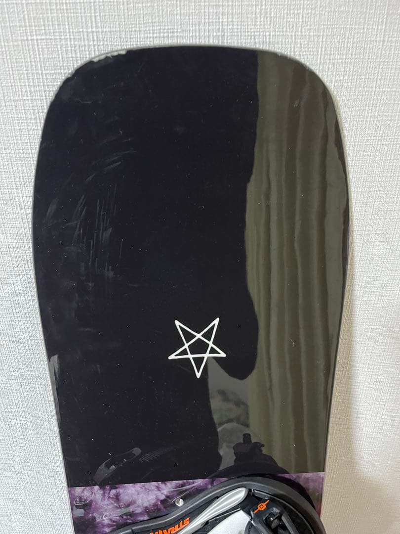 本日掲載終了　Death Label スノーボード 151