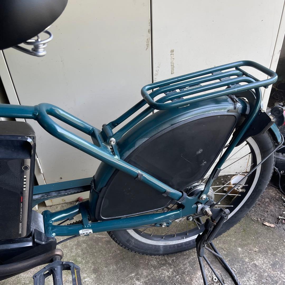 Bridgestone BIKKEシティタイプ 電動アシスト自転車 ブラック