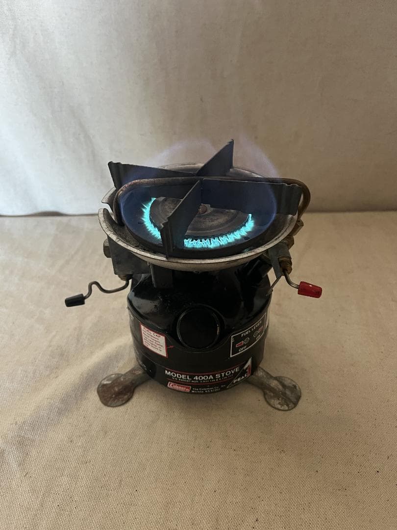 中古現状！【Coleman】コールマン ピークワン モデル４００Ａ 動作良好