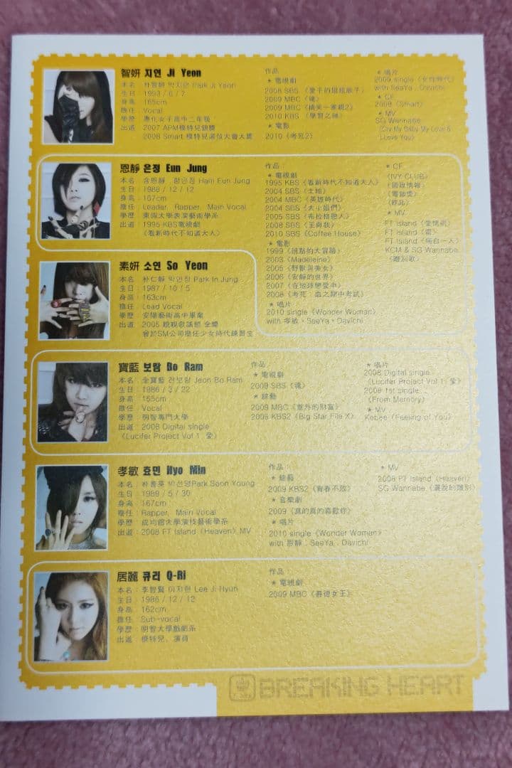 T-ARA　1st　ALBUM　BREAKING　HEART DVD付き　激レア