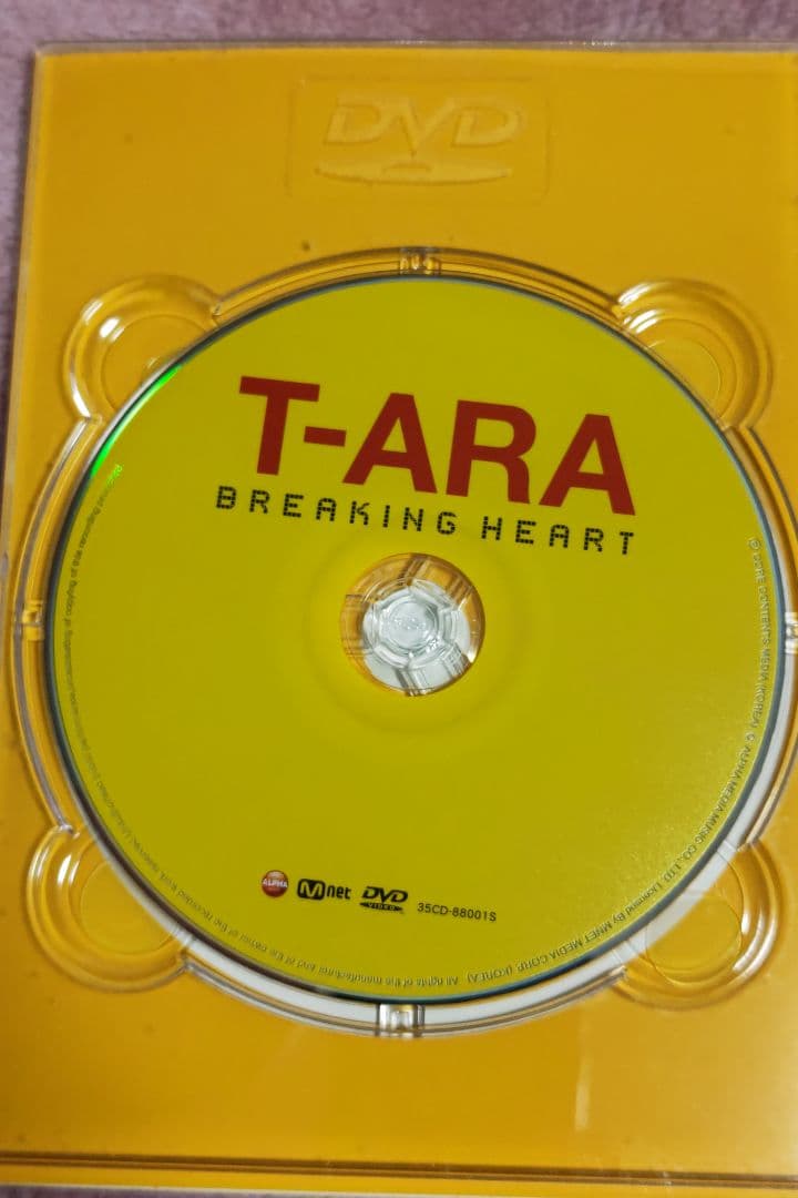 T-ARA　1st　ALBUM　BREAKING　HEART DVD付き　激レア