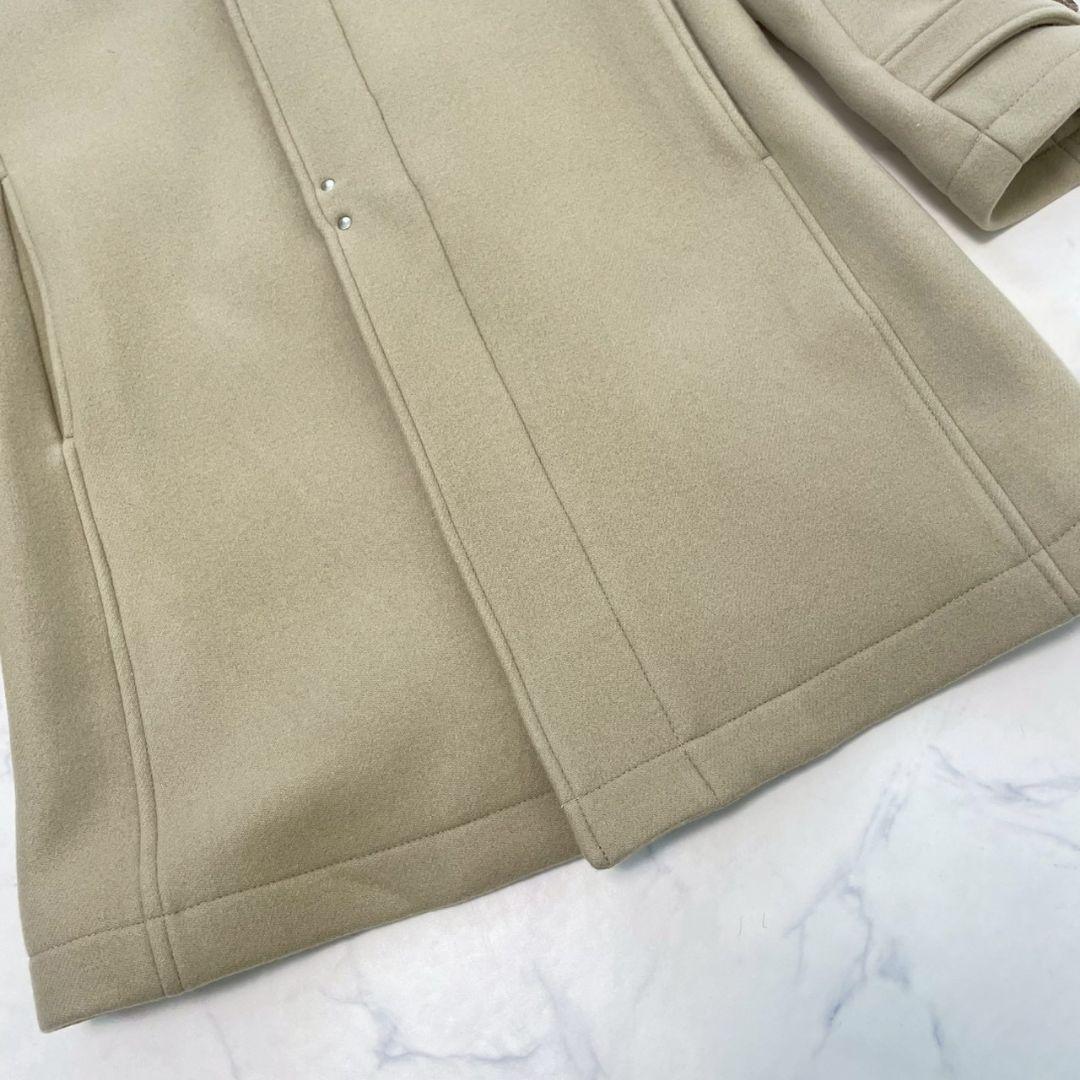 ジュンハシモト スタンドカラーコート 別注 ラッカーニ ベージュ 3/M