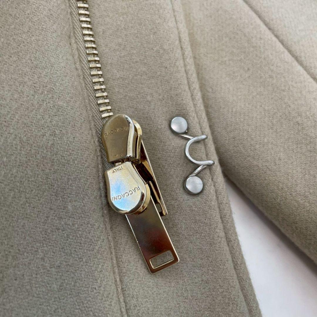 ジュンハシモト スタンドカラーコート 別注 ラッカーニ ベージュ 3/M