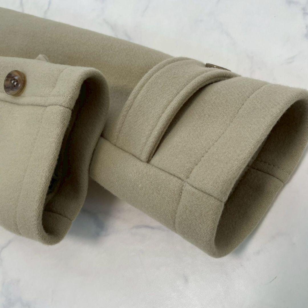 ジュンハシモト スタンドカラーコート 別注 ラッカーニ ベージュ 3/M