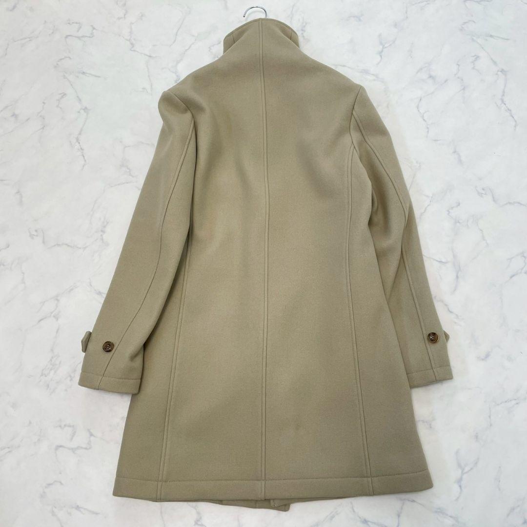 ジュンハシモト スタンドカラーコート 別注 ラッカーニ ベージュ 3/M