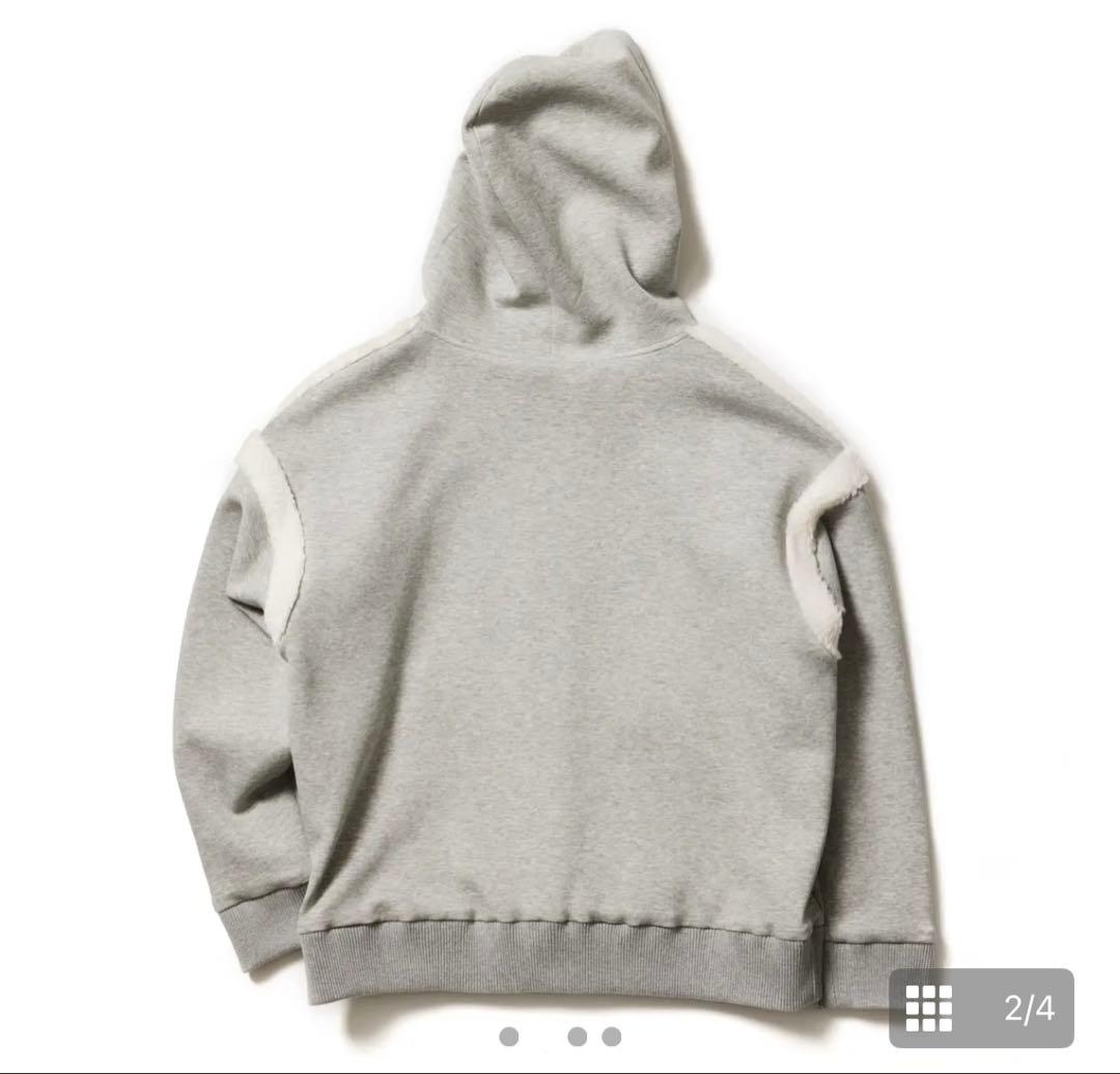 最終！シーマリー cccmalie ほぼ未使用 スウェットボアラインパーカー