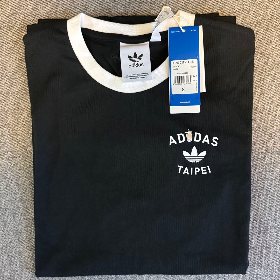【アディダス台湾限定】BUBBLE TEA TAIPEI 半袖Tシャツ S