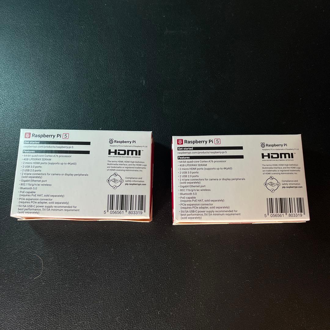 その他 Raspberry PI 5 ram 4GB