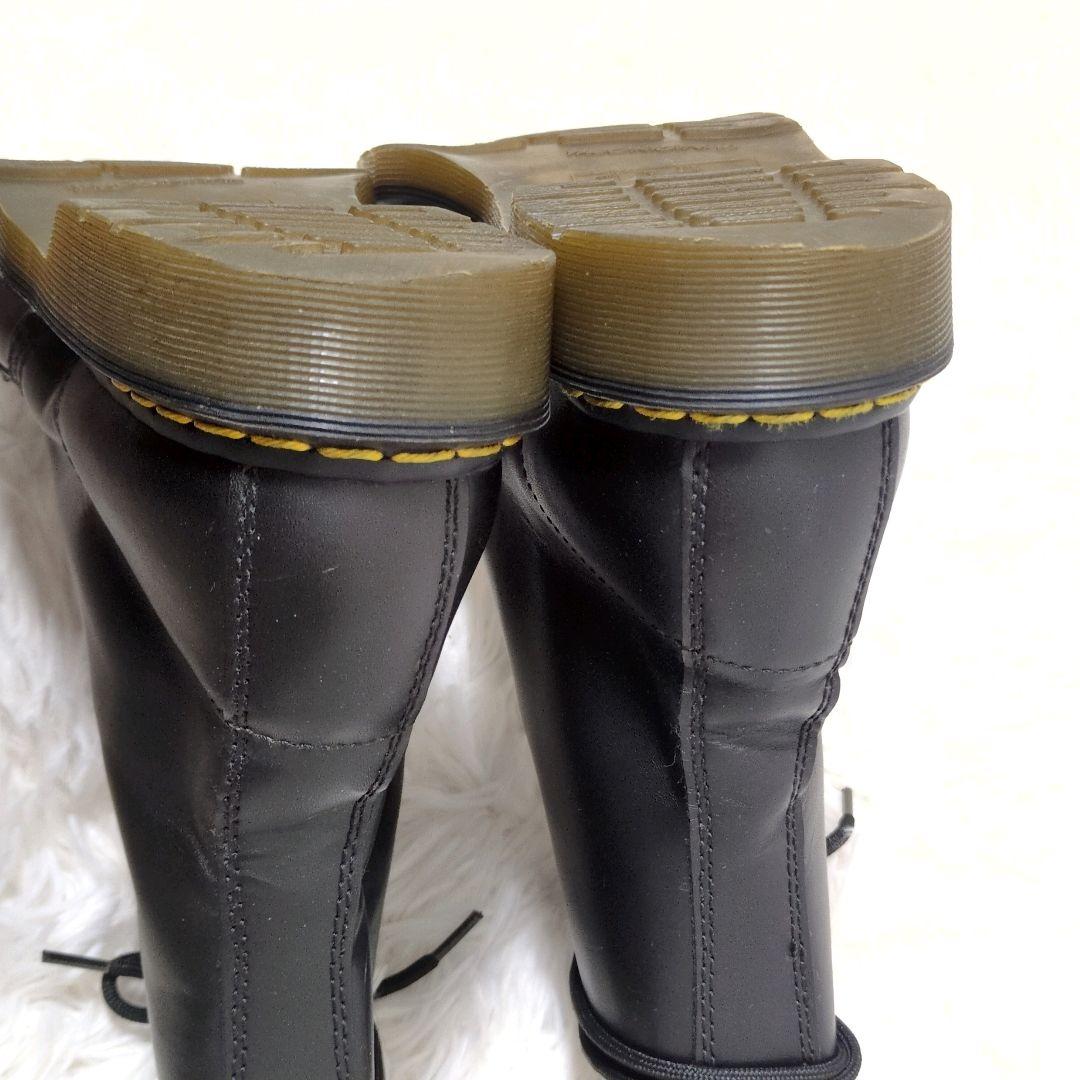 美品✨ドクターマーチン スチールトゥ 10ホール UK9 ハードモデル