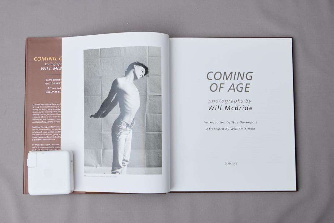 希少 COMING OF AGE Will McBride 初版第3刷