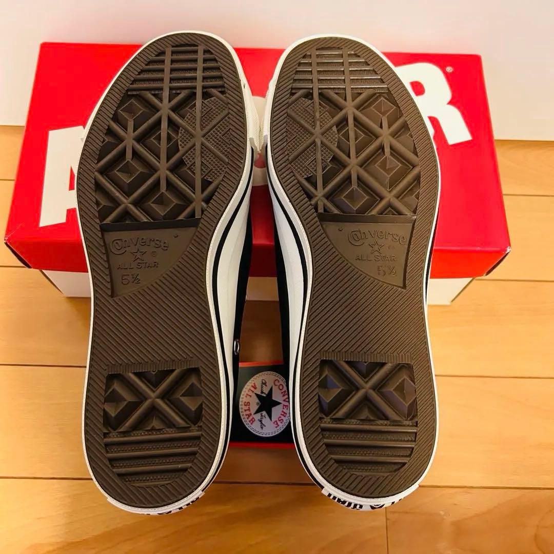 日本製 コンバースオールスターHI 黒 24.5cm MADE IN JAPAN