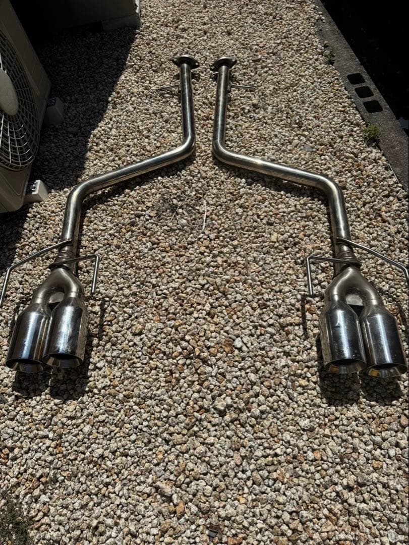 220系crown スリーキャッツマフラー