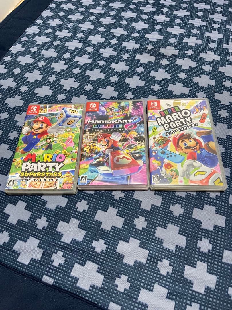 マリオパーティ スーパースターズ・マリオカート8・スーパーマリオパーティ