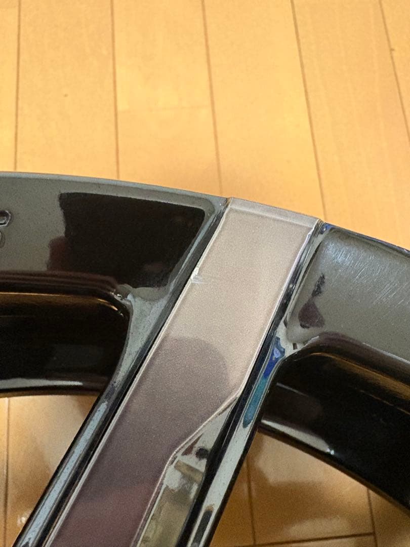 RAYS TEAM DAYTONA F6 drive クリアブラック 4本セット