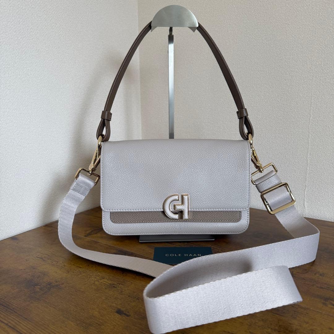 美品　コールハーン ミニショルダー　バッグ　2WAY レザー ハンドバッグ