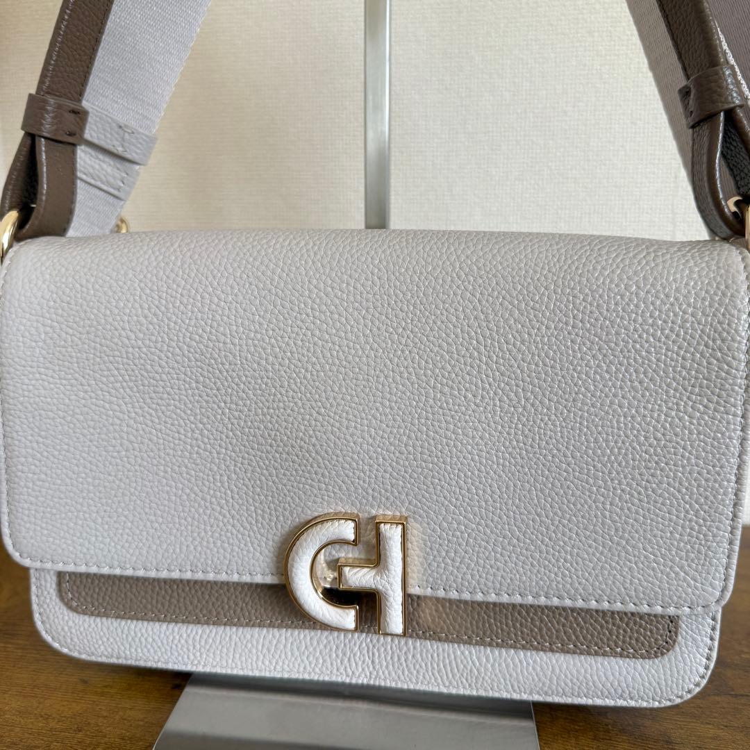 美品　コールハーン ミニショルダー　バッグ　2WAY レザー ハンドバッグ