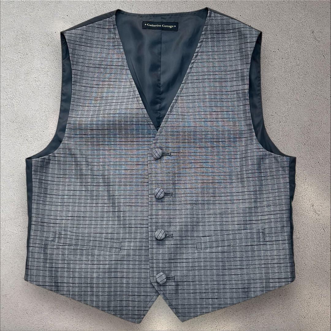 【キャサリンコテージ】150男児 ベスト付 フォーマルスーツ　卒業入学式　発表会