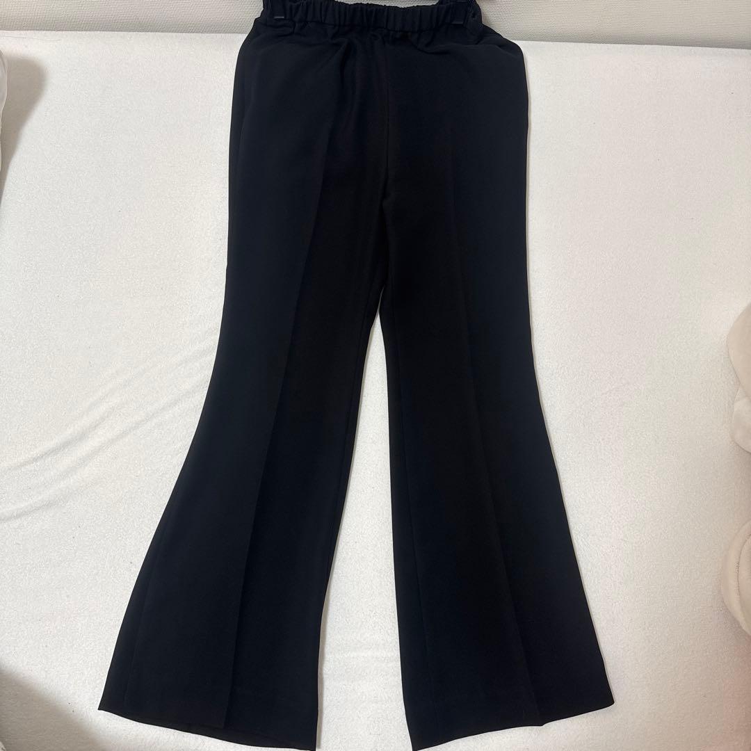 【ドゥズィエムクラス】イージーフレアパンツ　サイズ34