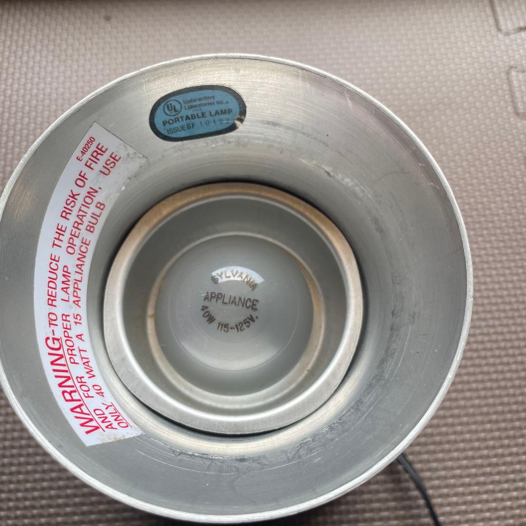 レトロ　ラバランプ　ラバライト　(赤ピンク)