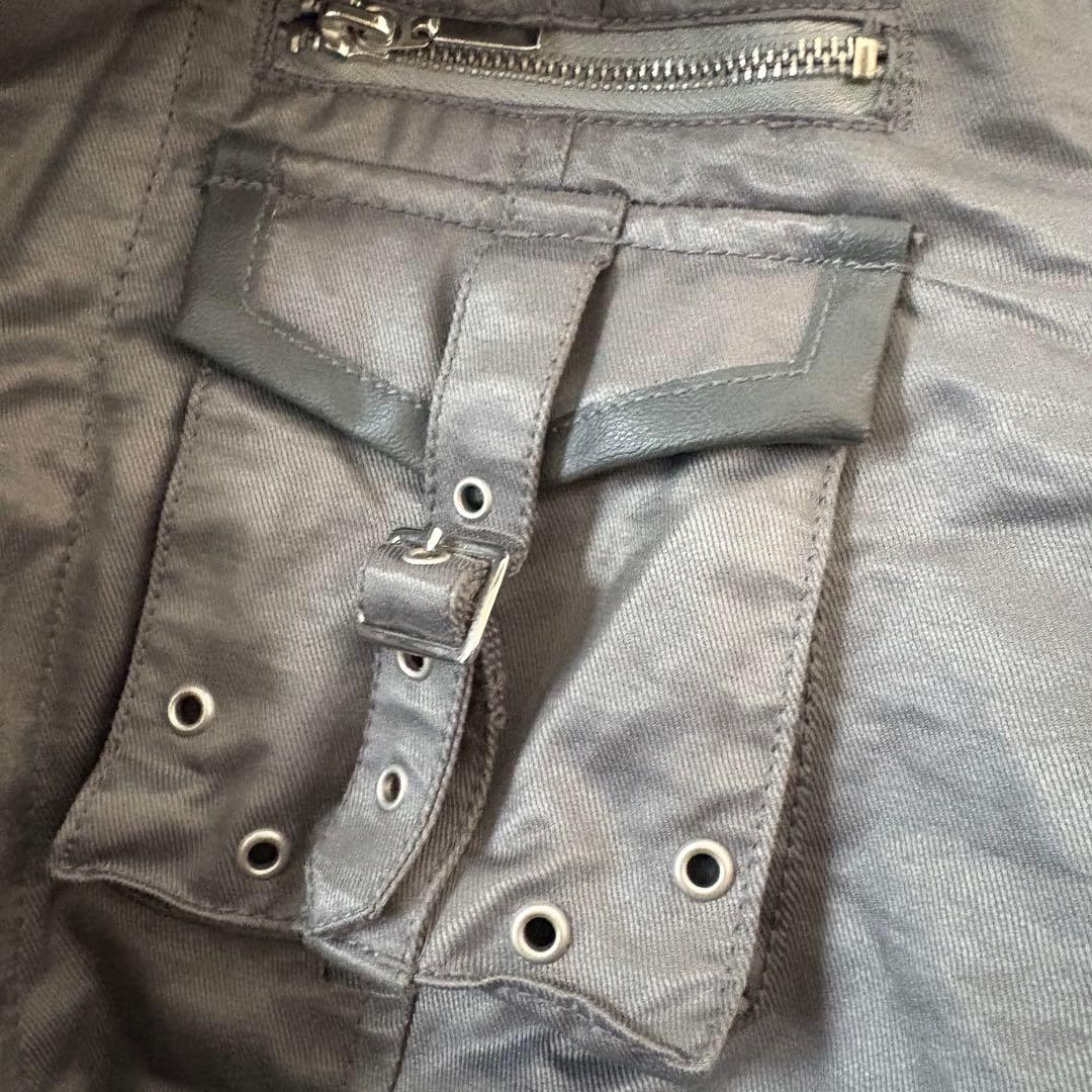 極美品☆トルネードマート　ファー付きジャケット　y2k M65 2way ベルト