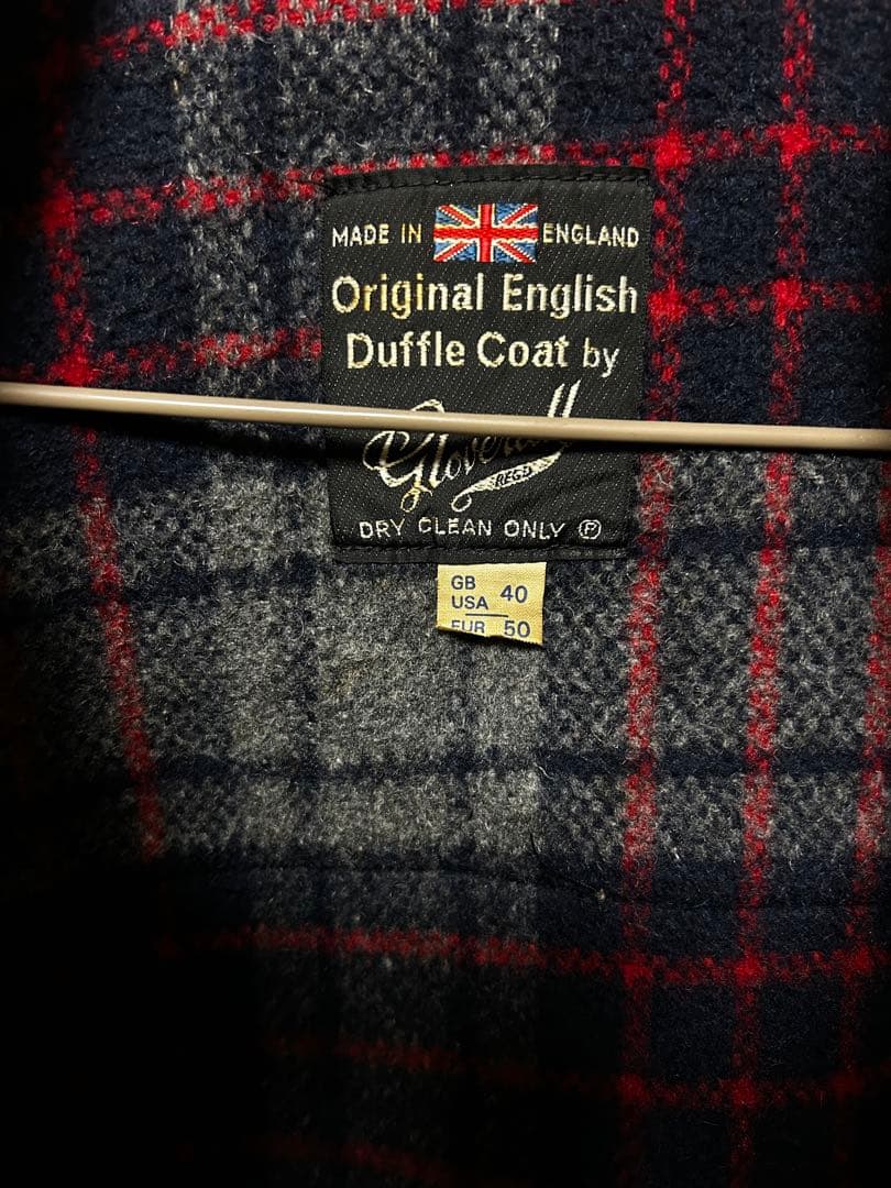 Gloverall ダッフルコート ネイビー メンズL相当 グローバーオール
