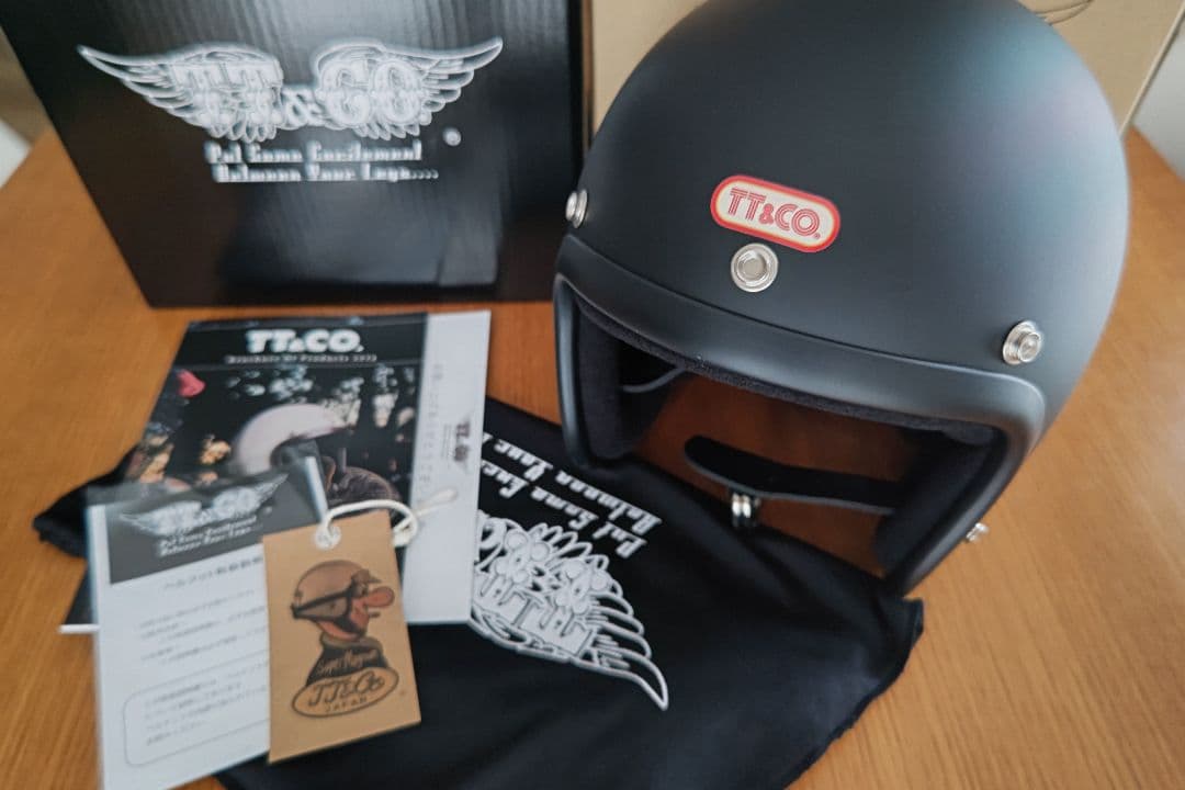 TT&CO. バイクヘルメット ジェットヘルメット スーパーマグナム 57〜58