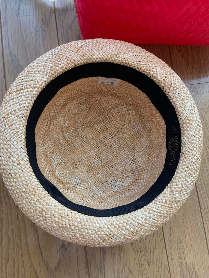 新品未使用　KENT BREAD HAT 麦わらチェリーパイハット