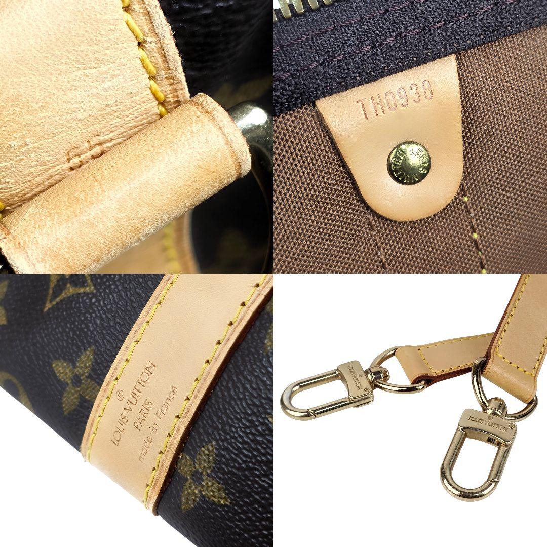 美品 ルイヴィトン モノグラム キーポル バンドリエール55 ボストンバッグ