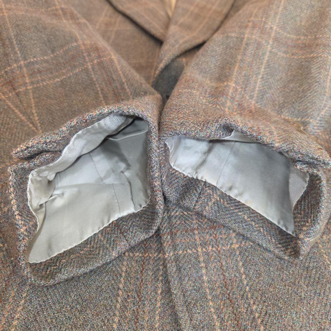 Paul Stuart チェック柄 テーラードジャケット ウール