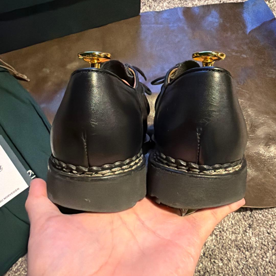 Paraboot ミカエル　ブラック ドレスシューズ