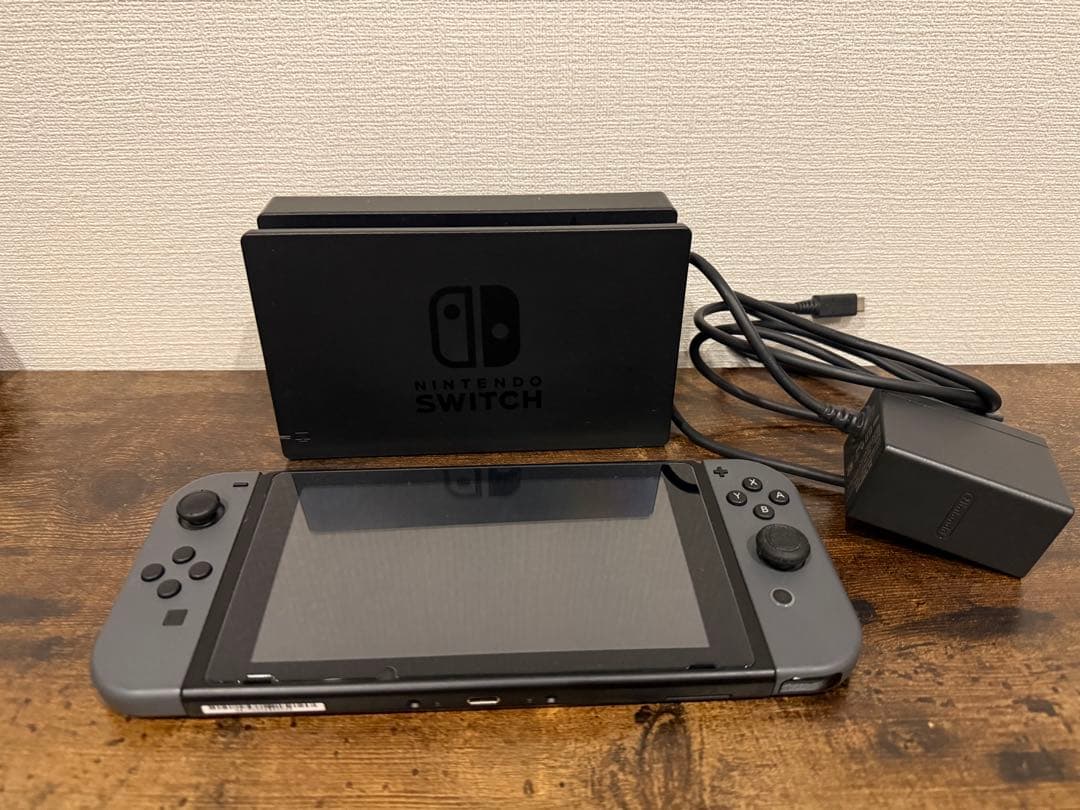 Nintendo Switch グレー 本体 ドック付き