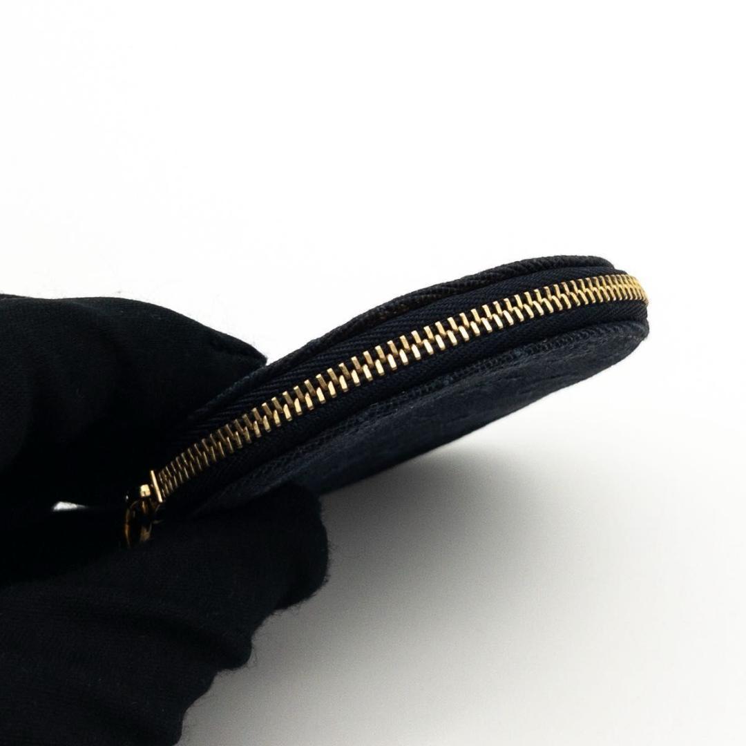 【超極美品】ルイヴィトン　ポルトモネロン　モノグラムミニ　ネイビー　ケース