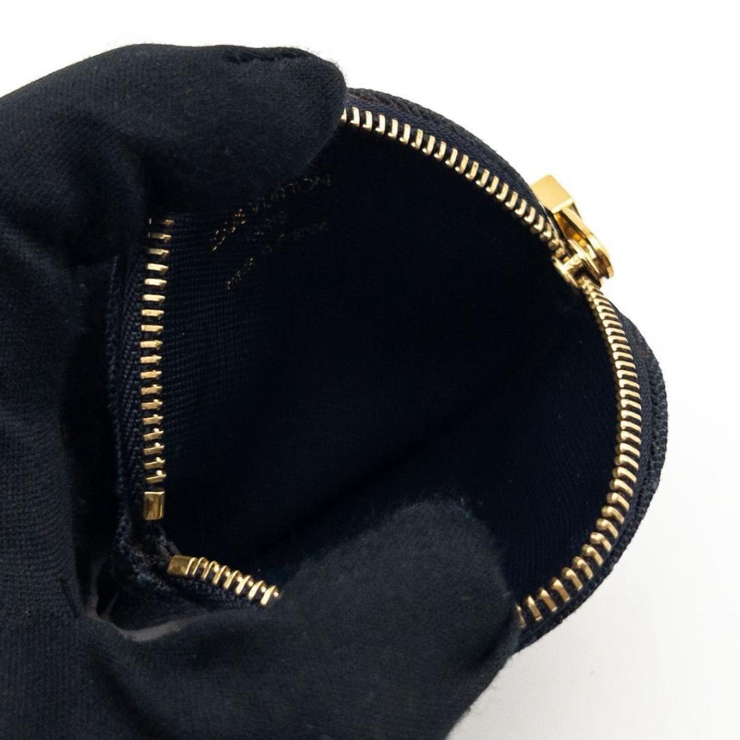 【超極美品】ルイヴィトン　ポルトモネロン　モノグラムミニ　ネイビー　ケース