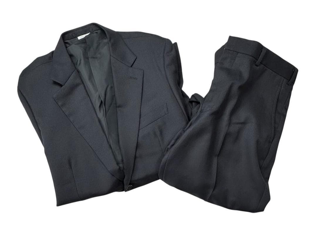 ギャルソン オム ドゥ スーツ セットアップ ブラック 上下ともにXL