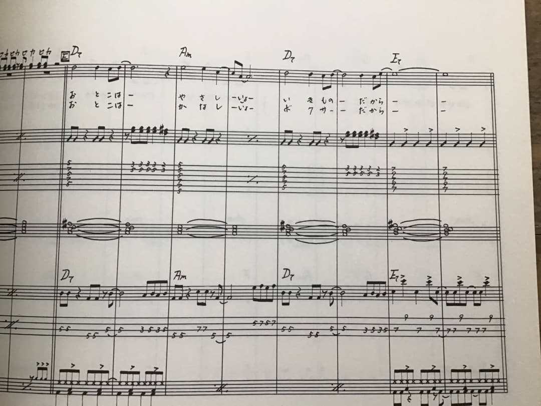 ★楽譜/野村義男/待たせてSORRY/タブ譜/バンドスコア