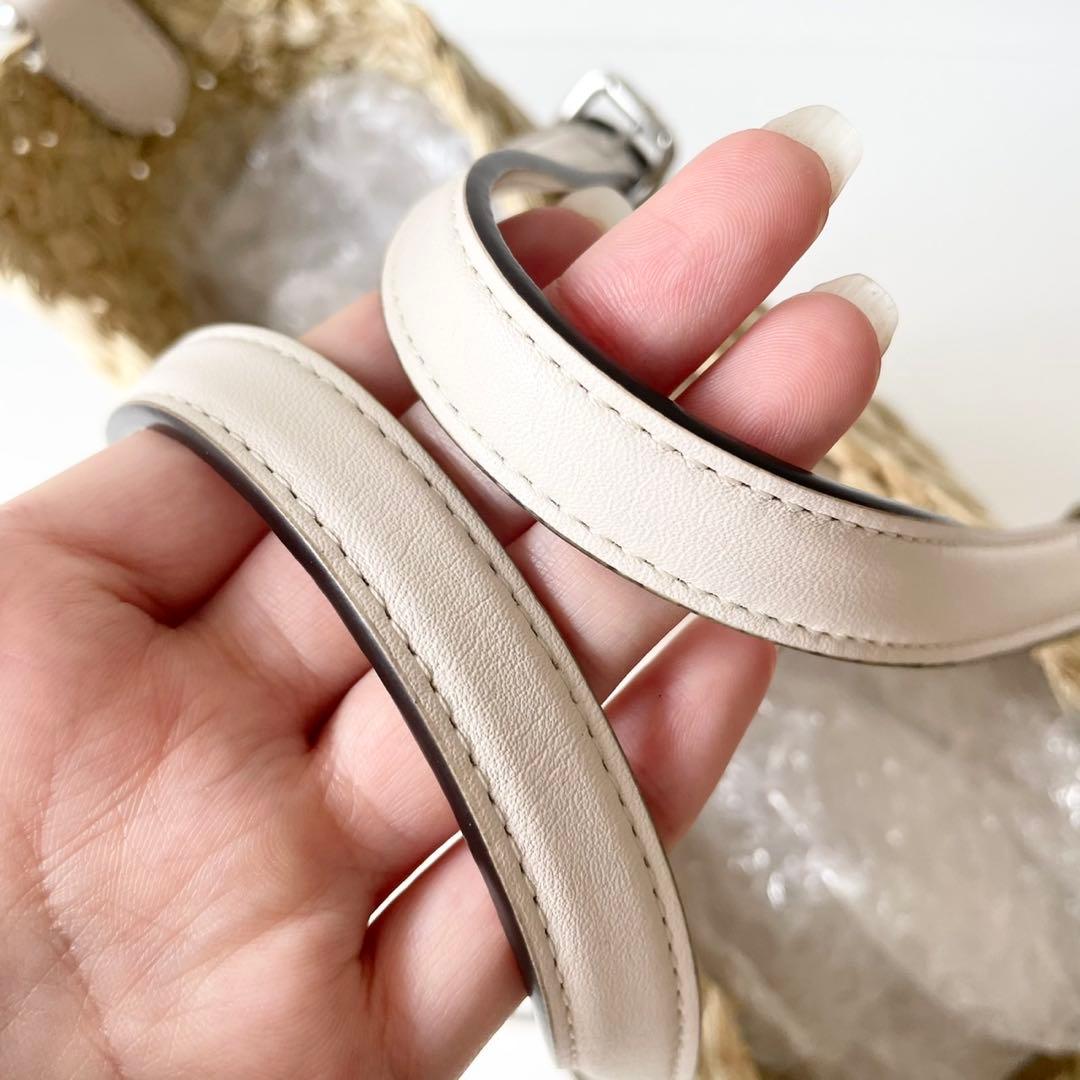 【ほぼ新品】COACH かごバッグ 2way ハンドバッグ スモール トート