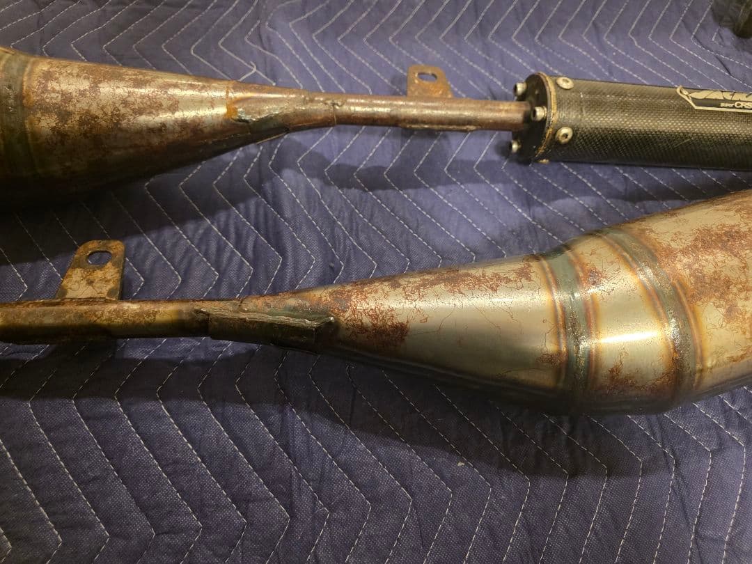 SP忠男 RZ250 チャンバー マフラー JMCA ジャッカルスーパーCRS