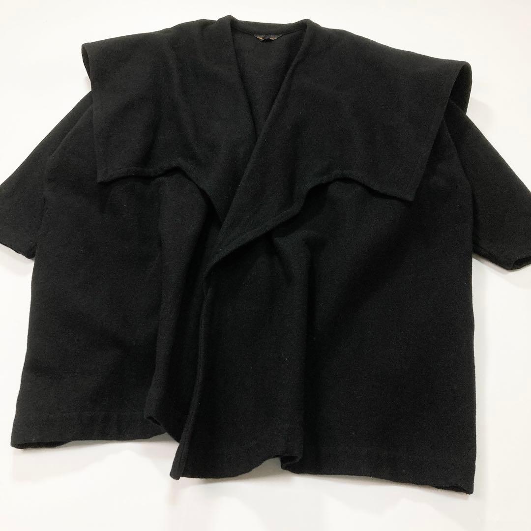 コムデギャルソン ケープコート アシンメトリー 羽織 80s