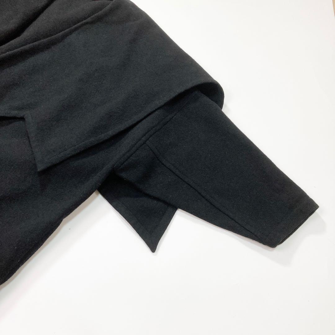 コムデギャルソン ケープコート アシンメトリー 羽織 80s