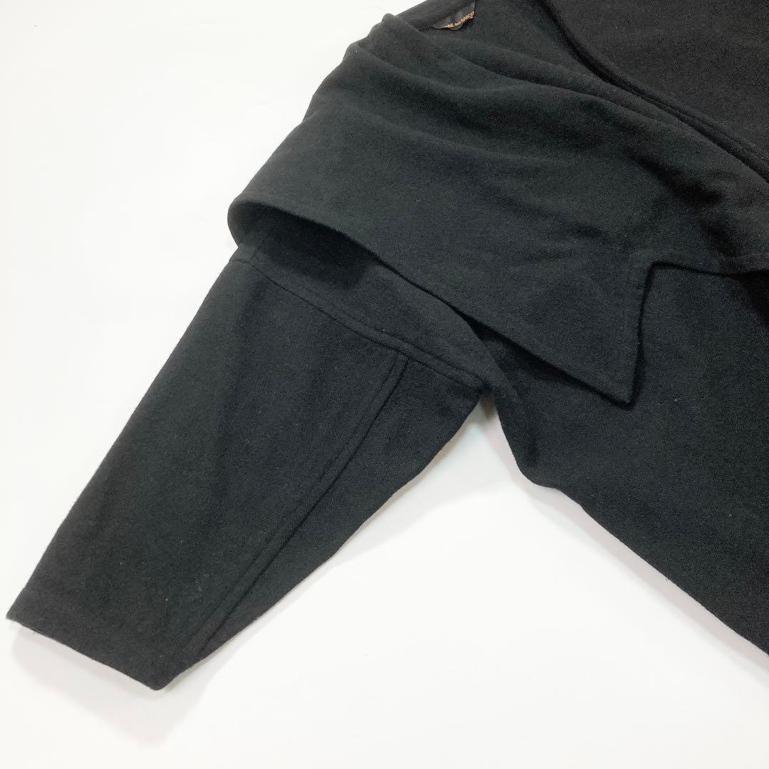 コムデギャルソン ケープコート アシンメトリー 羽織 80s