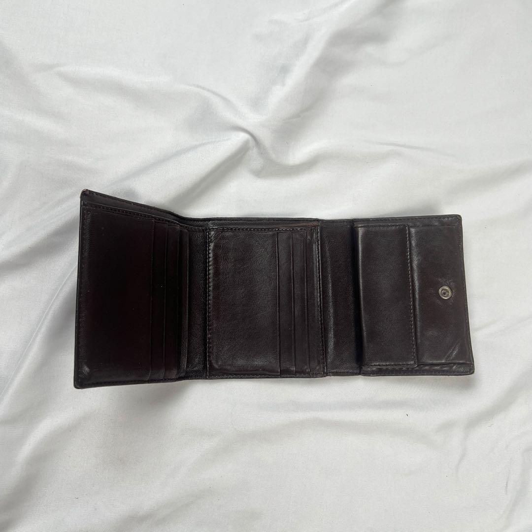 小物 PRADA python leather compact wallet