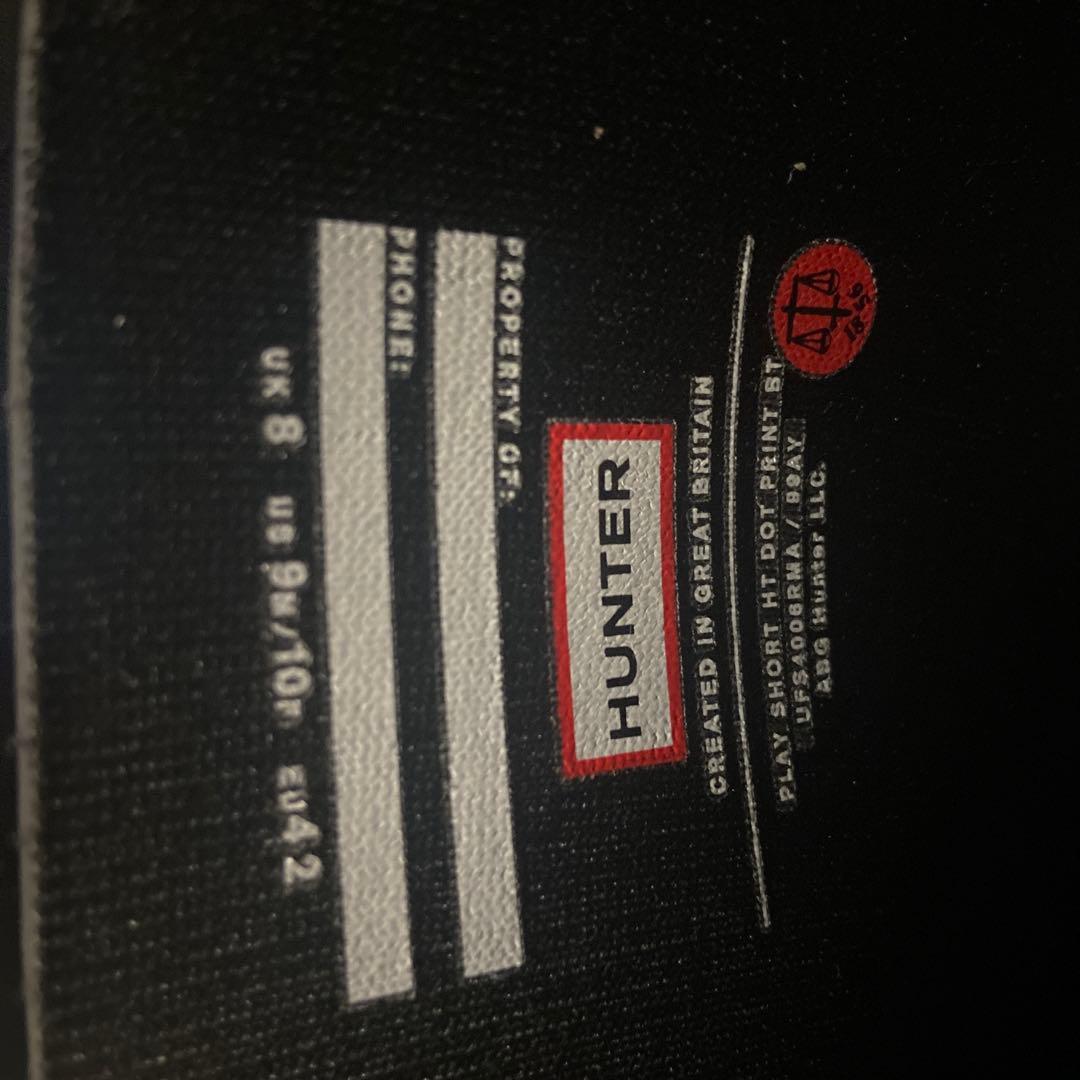 [美品] ハンターHunter メンズブーツ