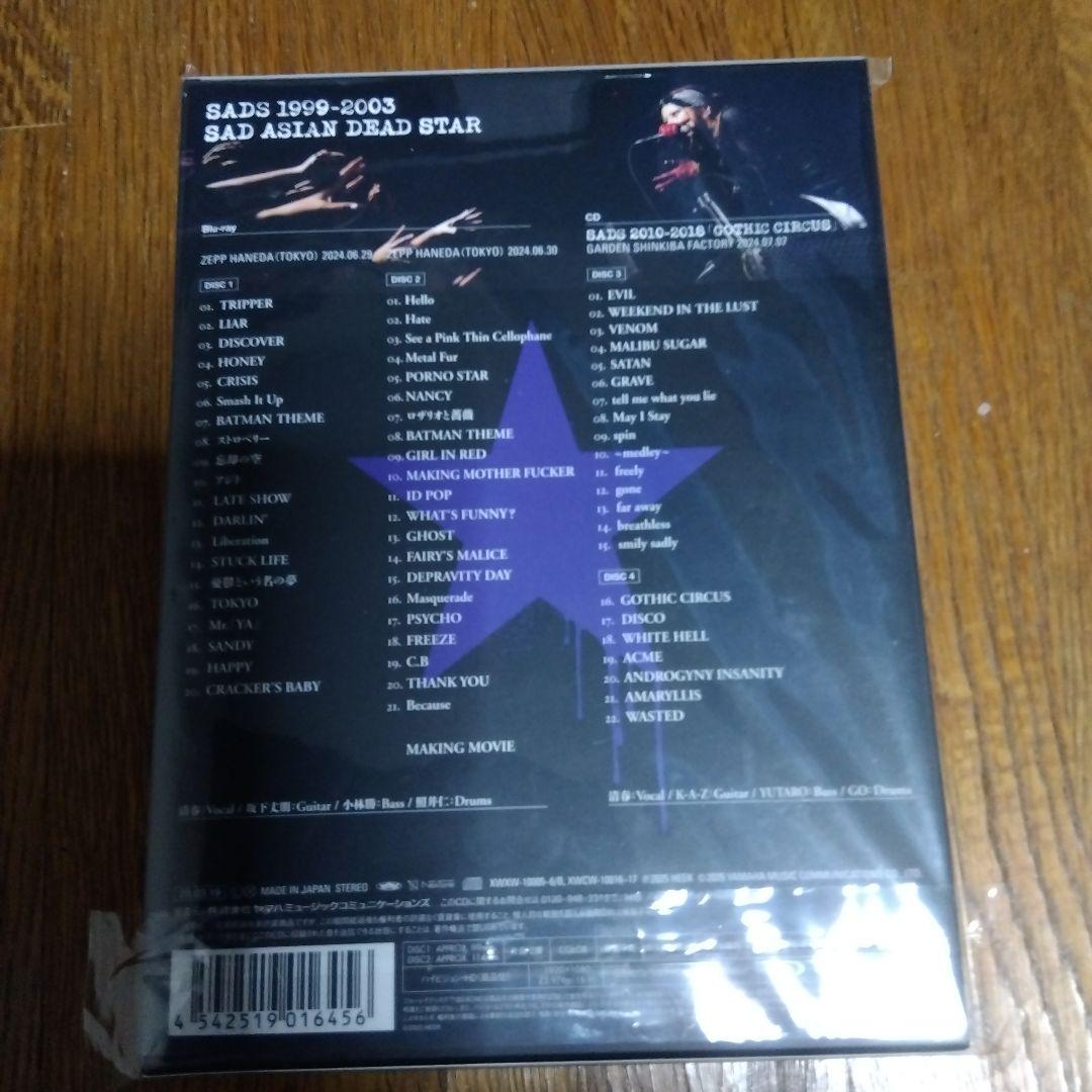 邦楽 SADS 1999-2003 SAD ASIAN DEAD STAR
