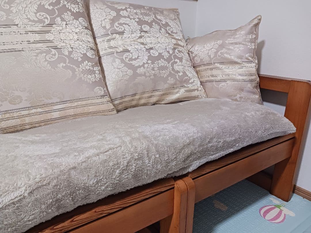 zaki　①YAMAYA ソファフレーム右 ヴィンテージ アンティーク