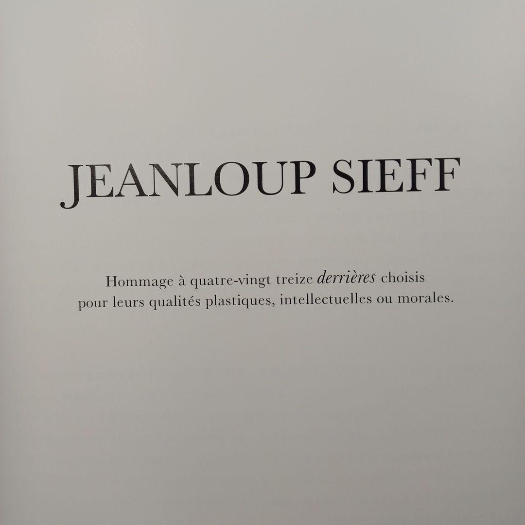 JEANLOUP SIEFF 写真集　ジャンルー シーフ