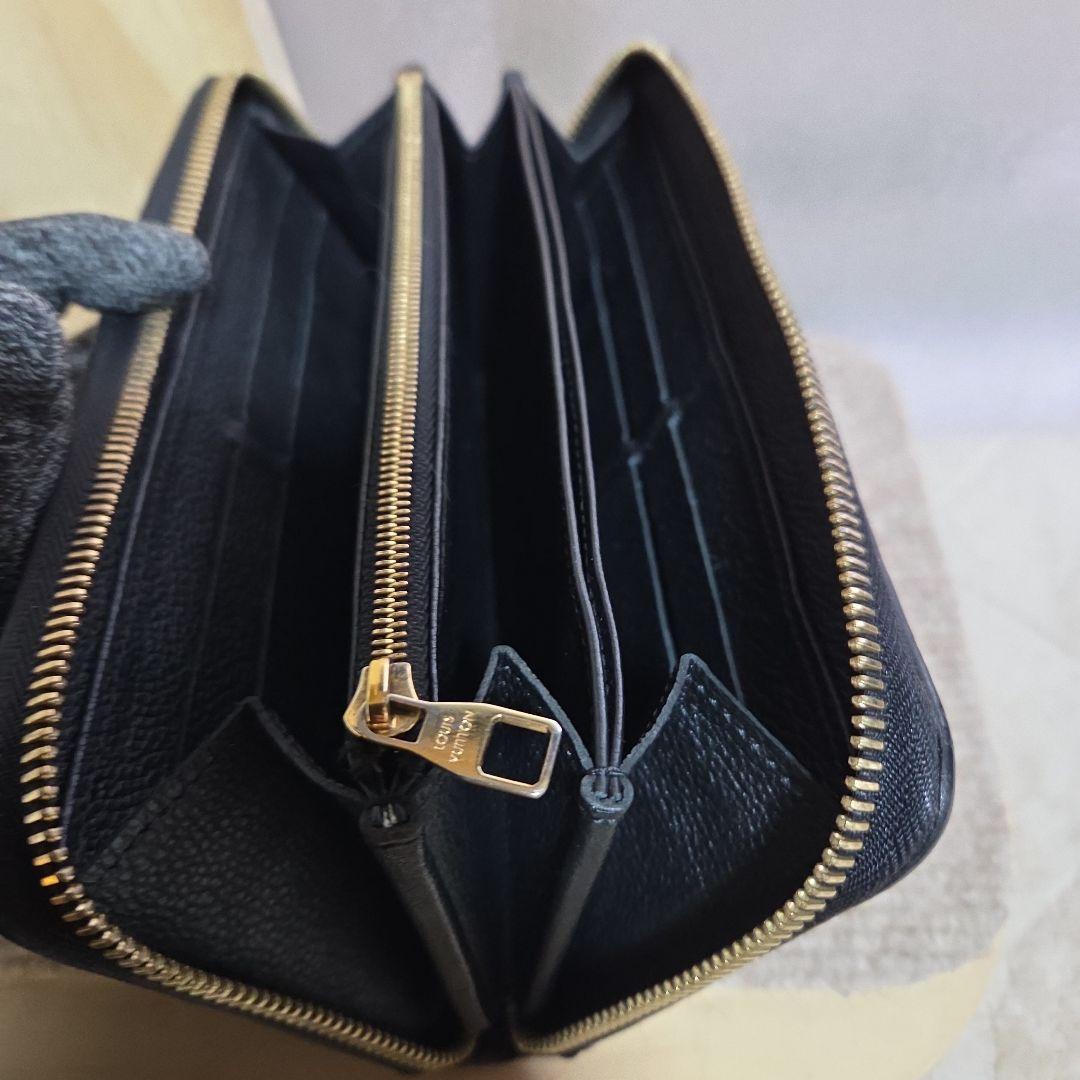 Louis Vuitton アンプラントジッピーウォレット★ブラック長財布