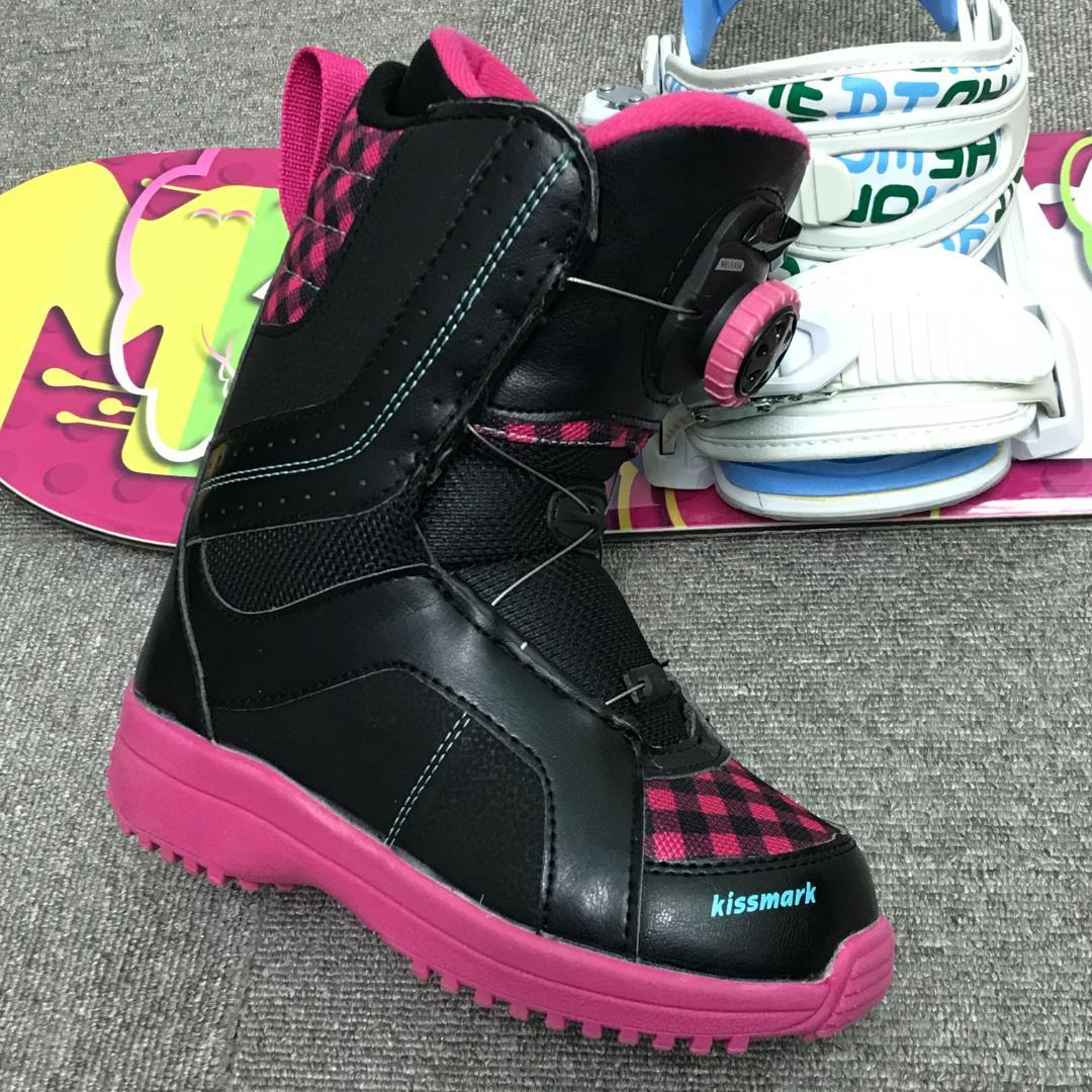 3点セット■美品■子供用■WAX済■IGNIO ボード ビンディング ブーツ