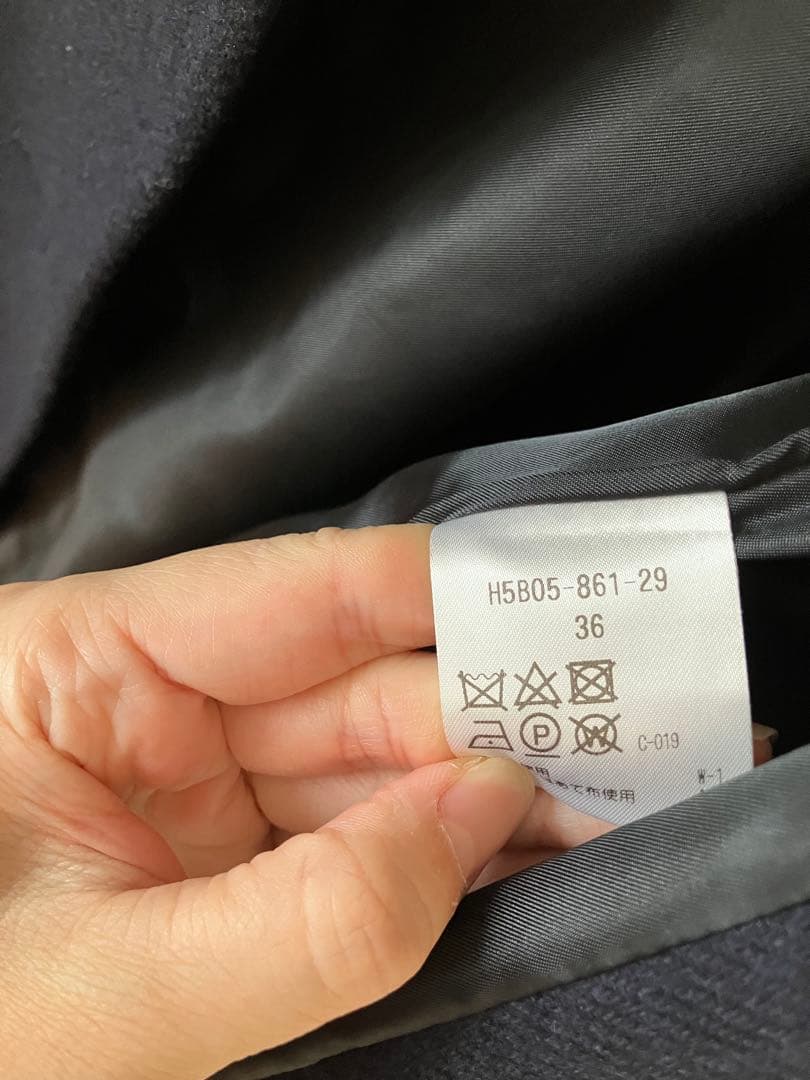 マッキントッシュフィロソフィー　雑誌掲載コート