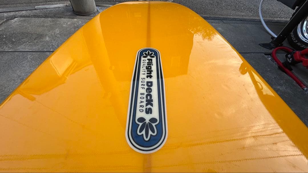 ロングボード　9’6 Flight decks シングルスタビ